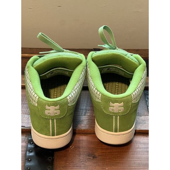 IPATH BOB BURNQUIST PRO SKATE SHOES Size 11.5 Green/White Ultra RARE LNC! - Picture 9 of 12